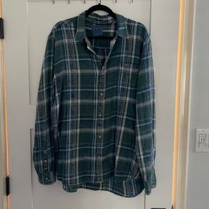 Lucky Brand Indigo Western Shirt